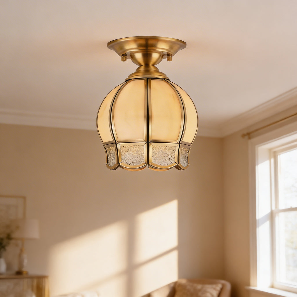 Leo - Copper Vintage Ceiling Light