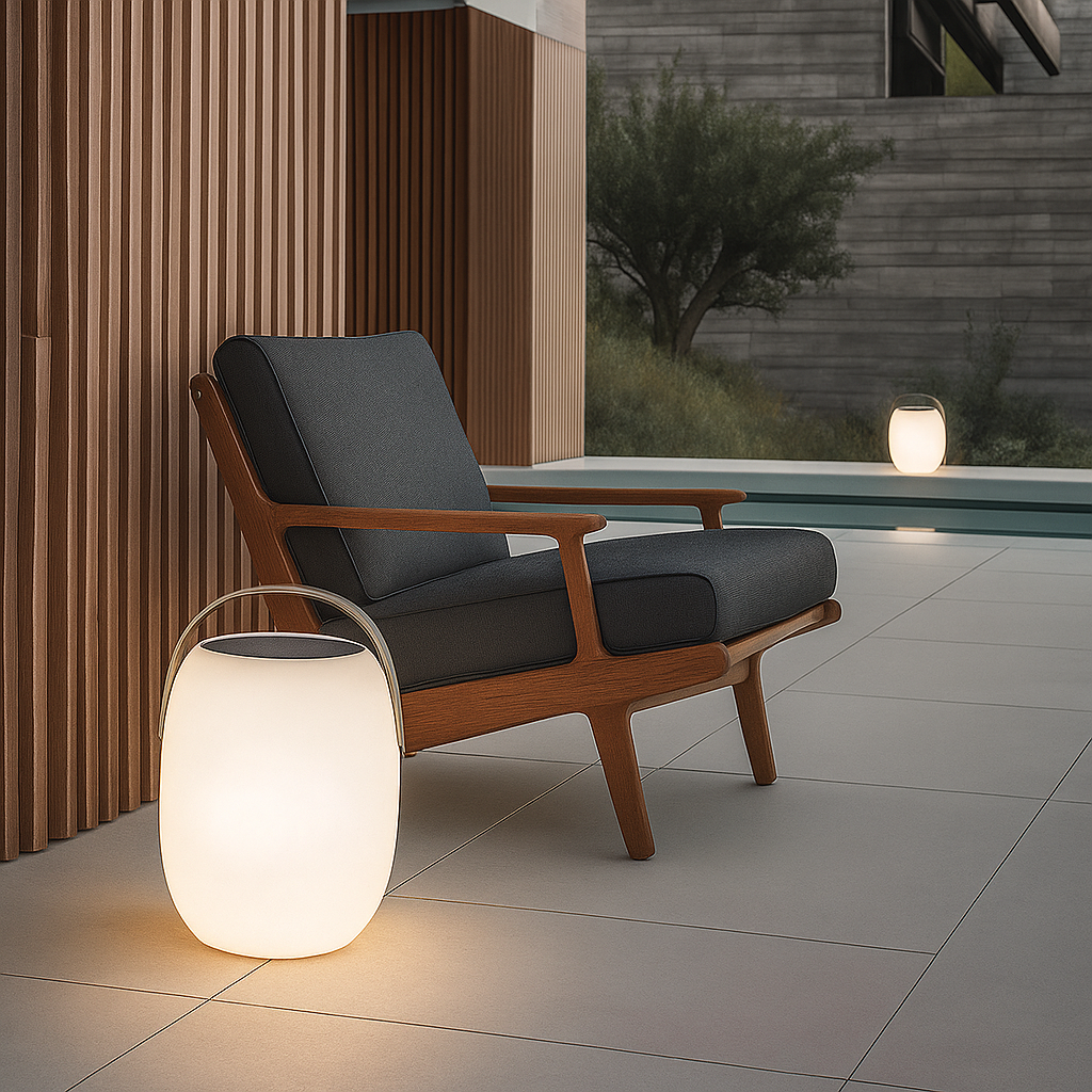 Portable Terrace Solar Lamp