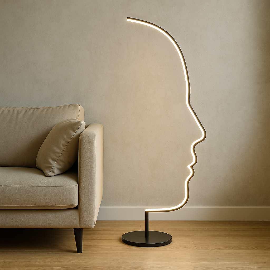 Ormono – Minimalistic Face LED Floor Lamp