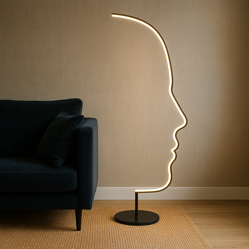 Ormono – Minimalistic Face LED Floor Lamp