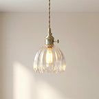 Japanese Glass Pendant Light