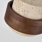 Perra Pendant Light made of Travertine