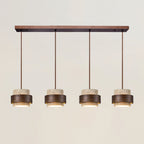 Perra Pendant Light made of Travertine