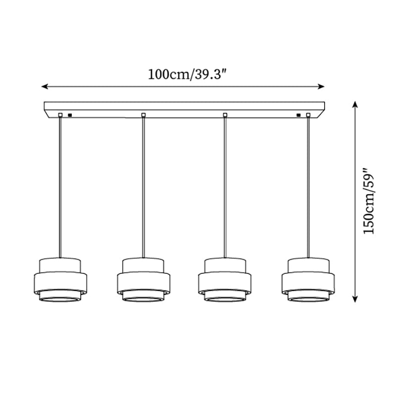 Perra Pendant Light made of Travertine