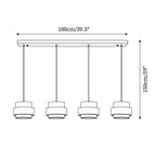 Ritta Pendant Light Travertine