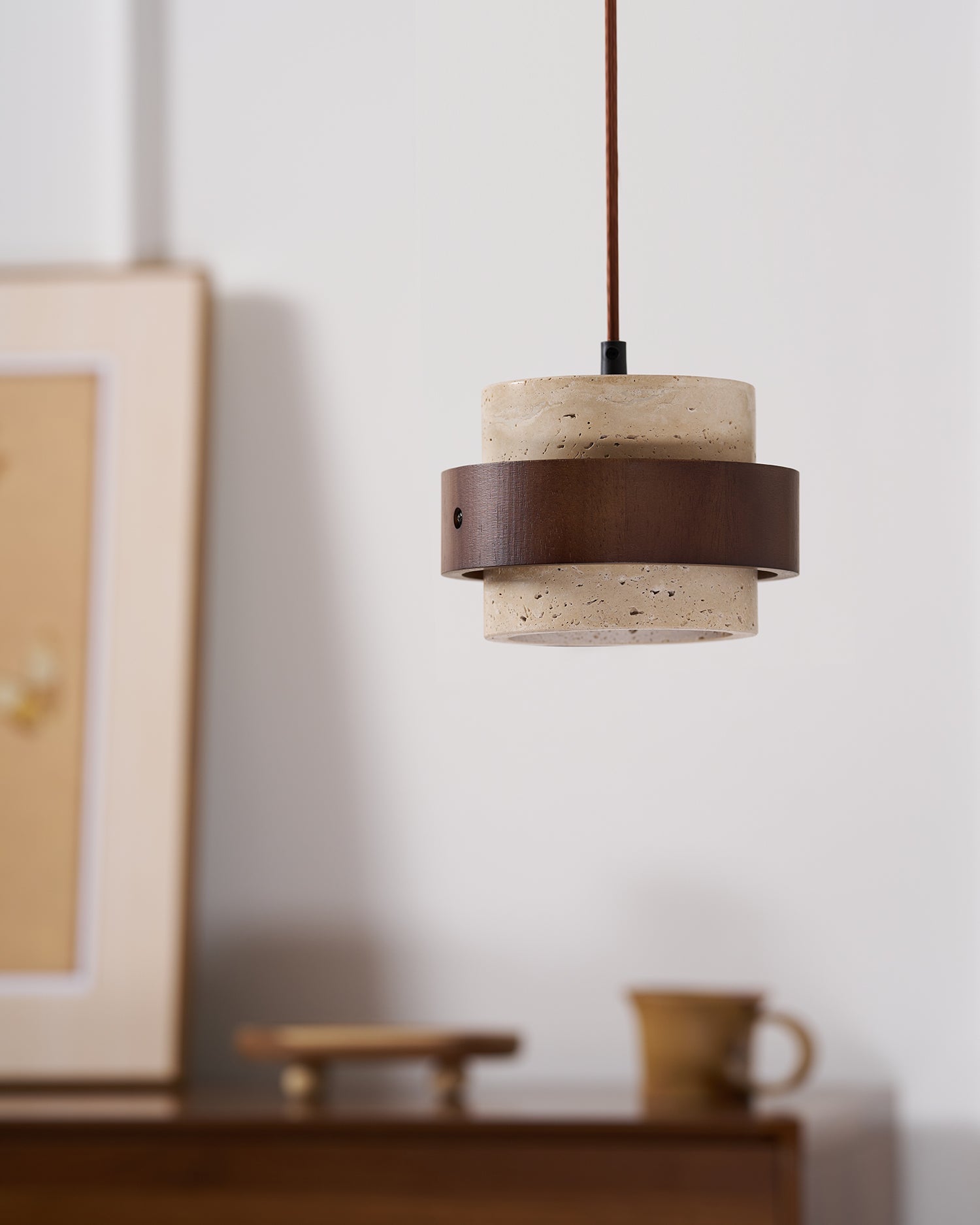 Perra Travertine Suspension