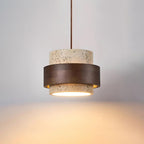 Perra Pendant Light made of Travertine