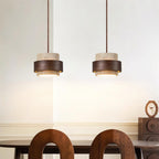 Perra Pendant Light made of Travertine
