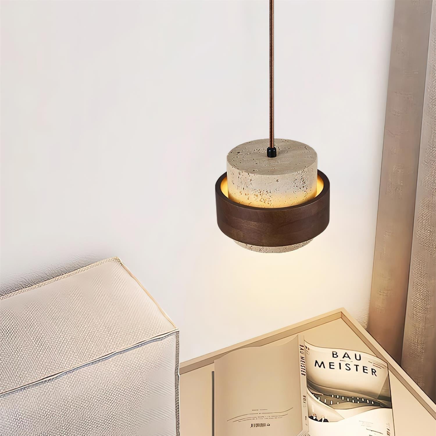 Perra Travertine Suspension