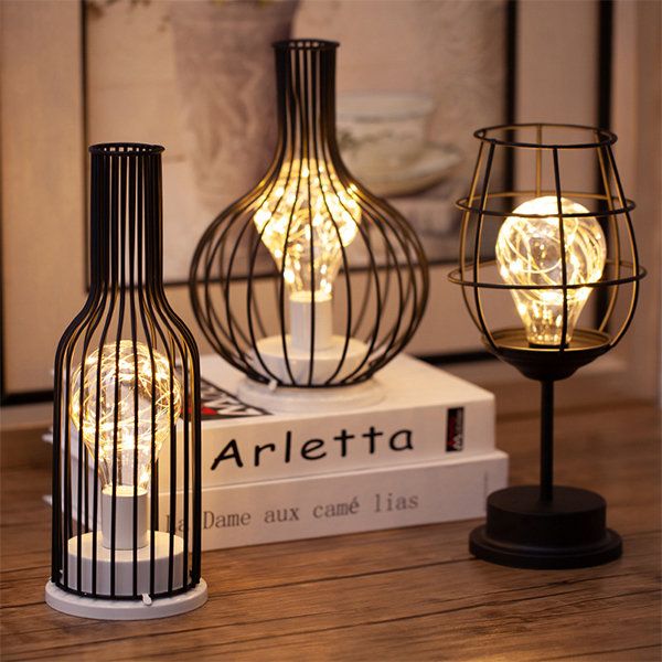 Oclarys - Lumineux Wireless Lamp Set with 3 Unique Design Lamps