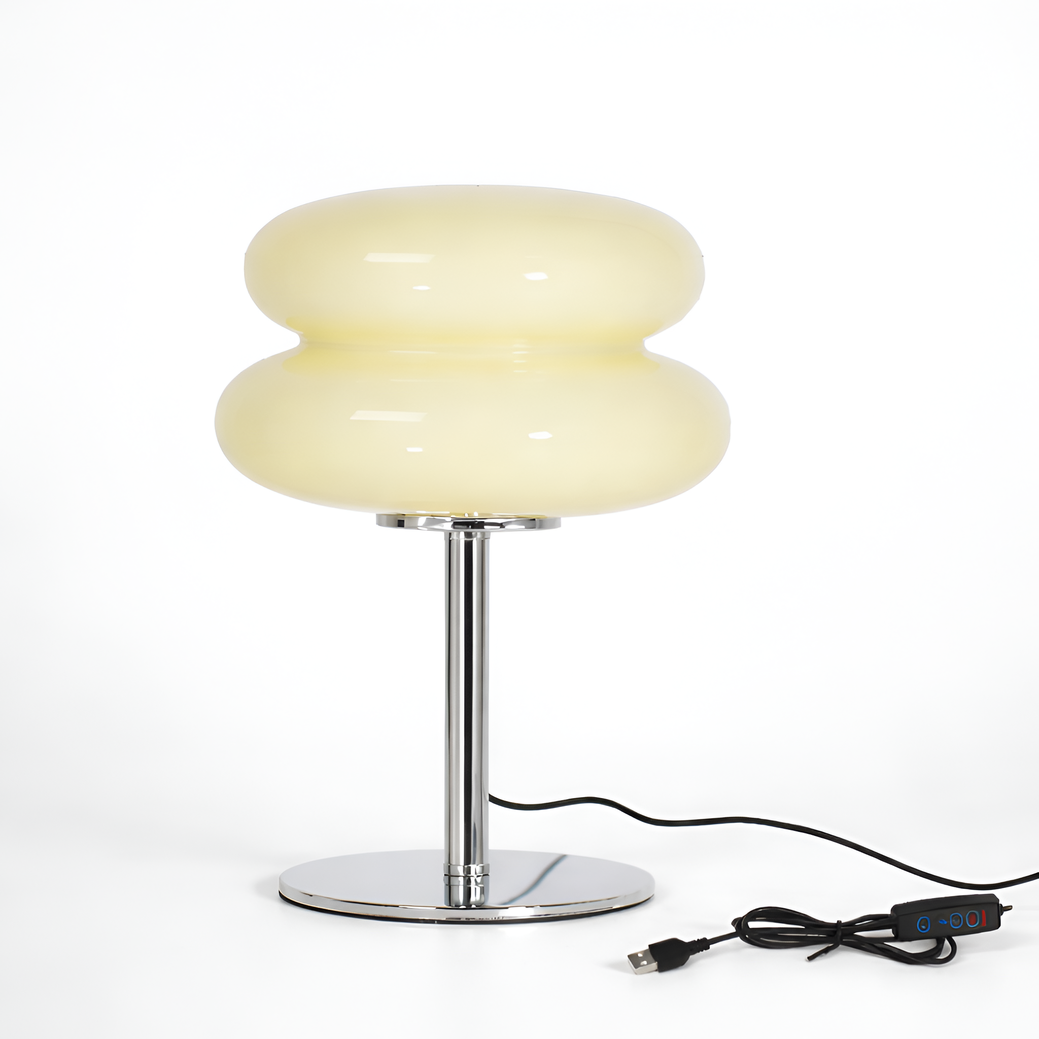 Robert - Macaroon Glass LED Table Lamp with Dimming Function