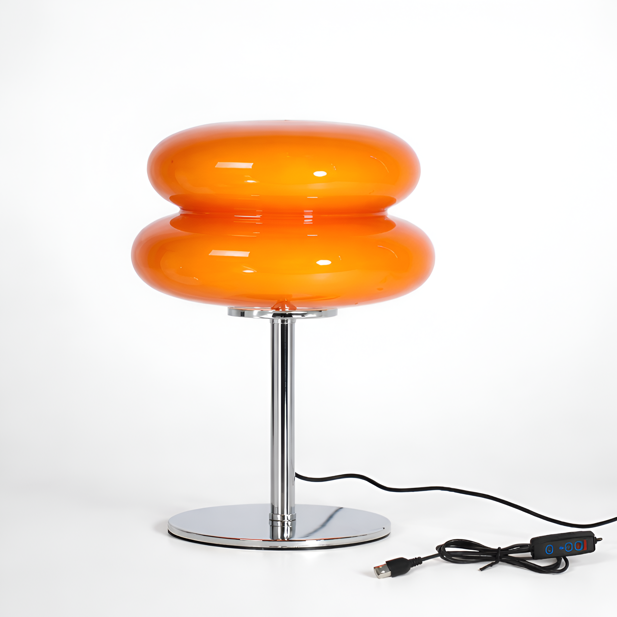 Robert - Macaroon Glass LED Table Lamp with Dimming Function