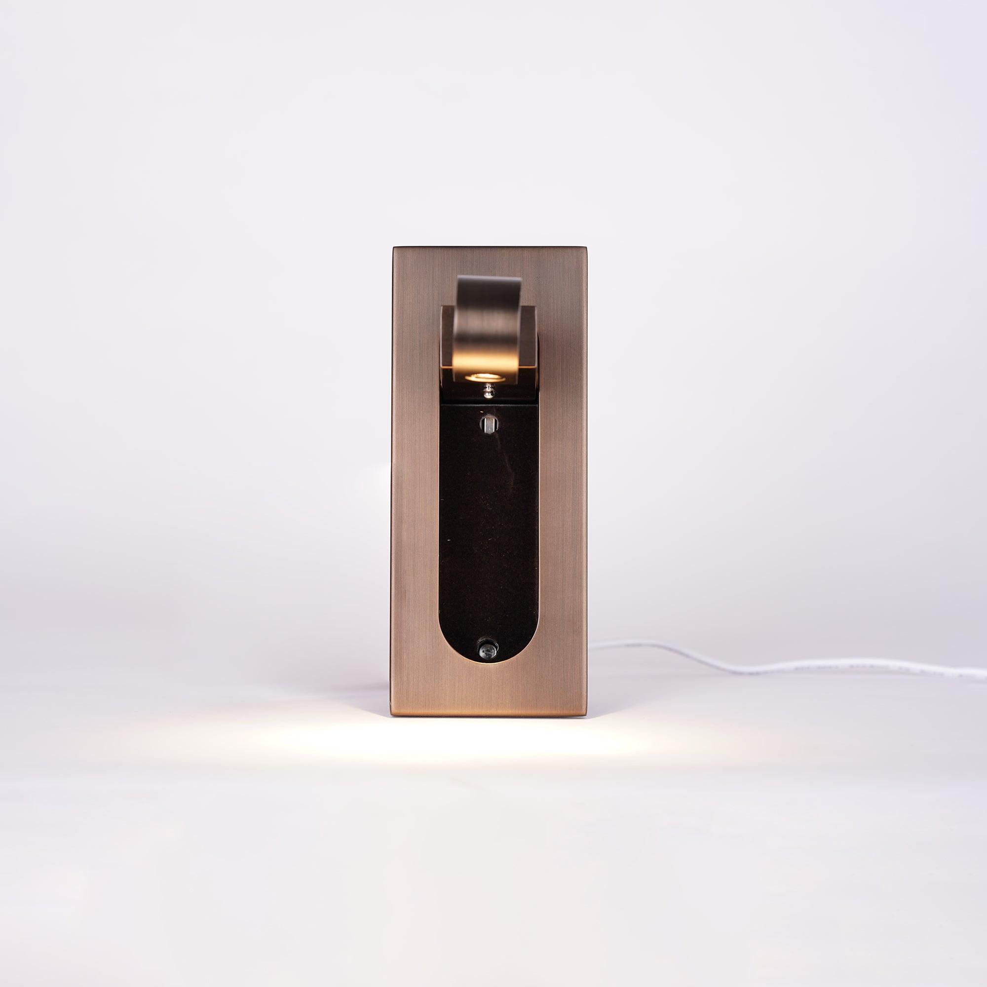 Modern Recessed Rectangular Adjustable LED Wall Sconce 1-Light