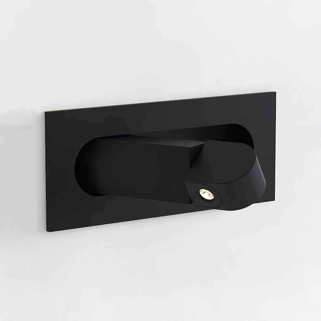 Duvin Adjustable Black LED Wall Lamp