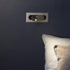 Duvin Adjustable Black LED Wall Lamp
