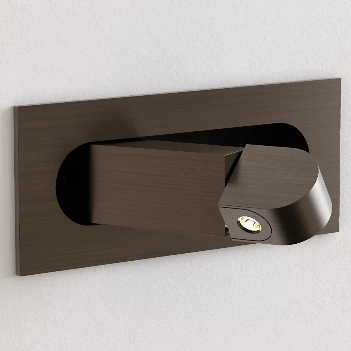 Duvin Adjustable Black LED Wall Lamp