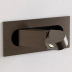 Duvin Adjustable Black LED Wall Lamp