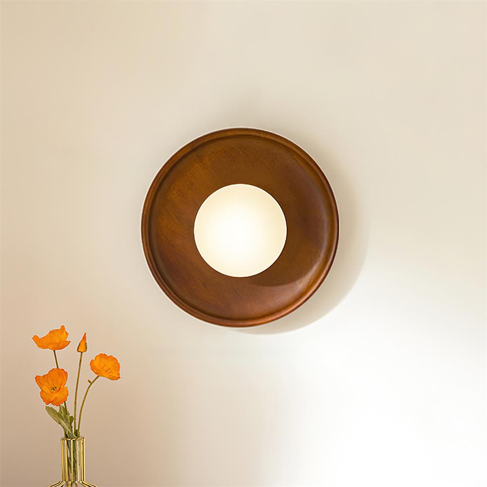 Novin Wooden Wall Lamp