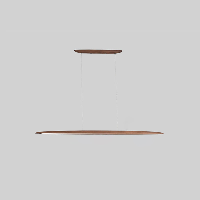 Zing Walnut Wood Minimalist Suspension