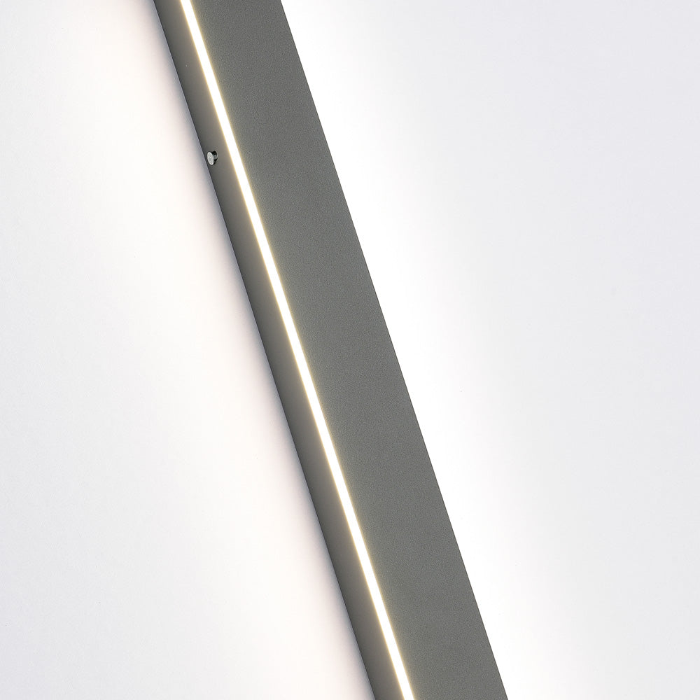 Ray Modern Linear Outdoor Wall Light Metal Acrylic Garden Hall