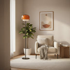 Ellis Modern Colorful Glass Floor Lamp