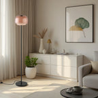 Ellis Modern Colorful Glass Floor Lamp