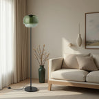 Ellis Modern Colorful Glass Floor Lamp