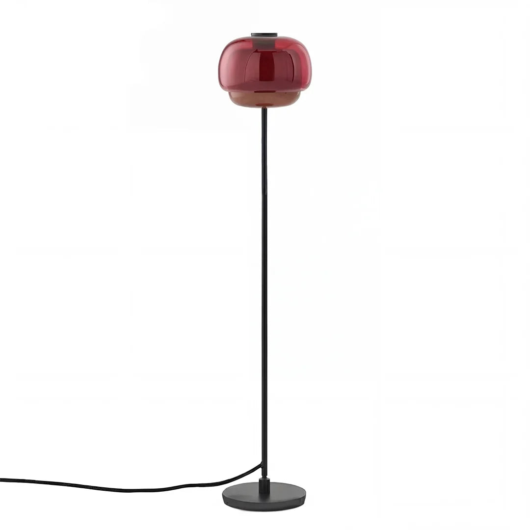 Ellis Modern Colorful Glass Floor Lamp