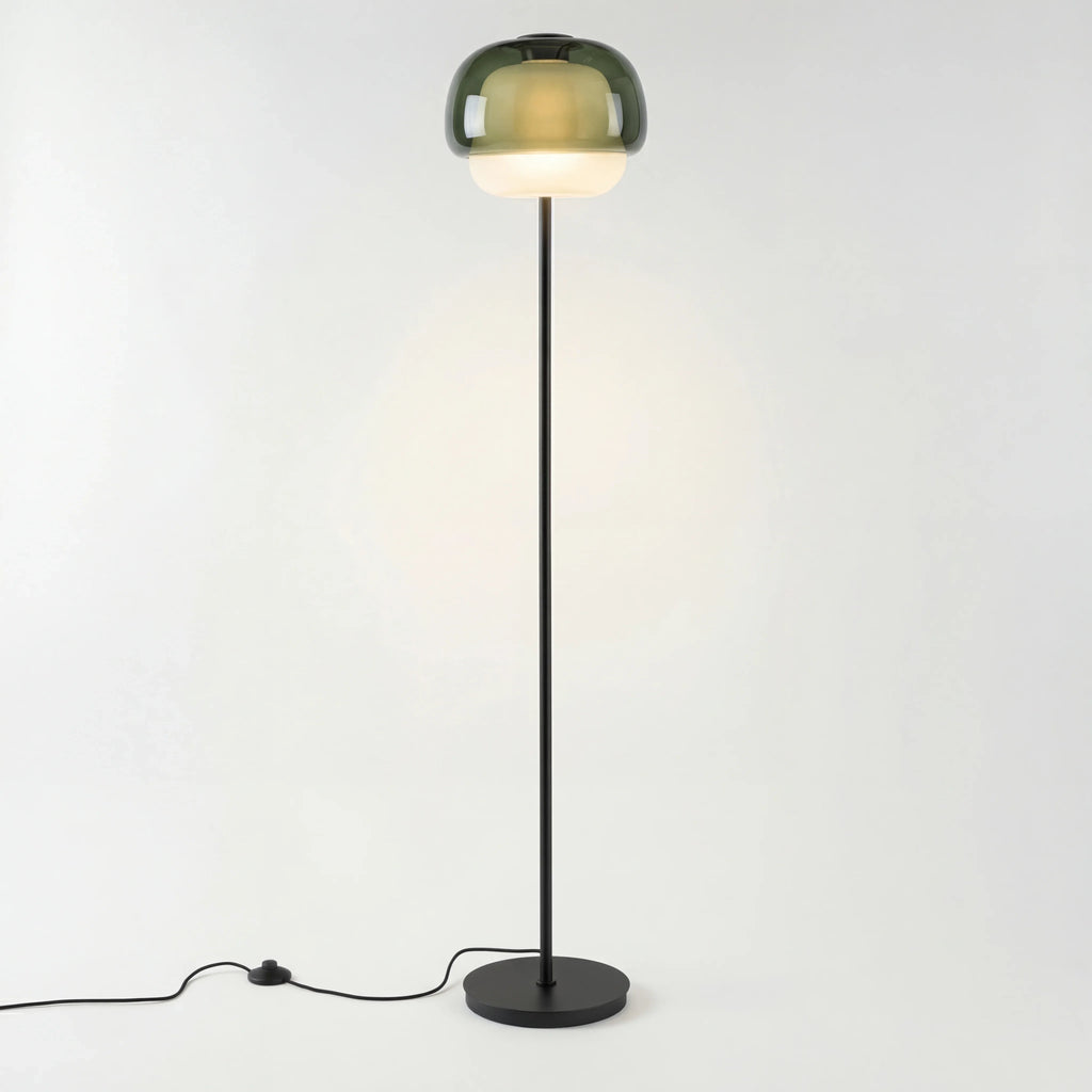 Ellis Modern Colorful Glass Floor Lamp
