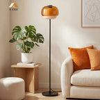 Ellis Modern Colorful Glass Floor Lamp