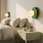 Elowen Modern Resin Orb Wall Lamp