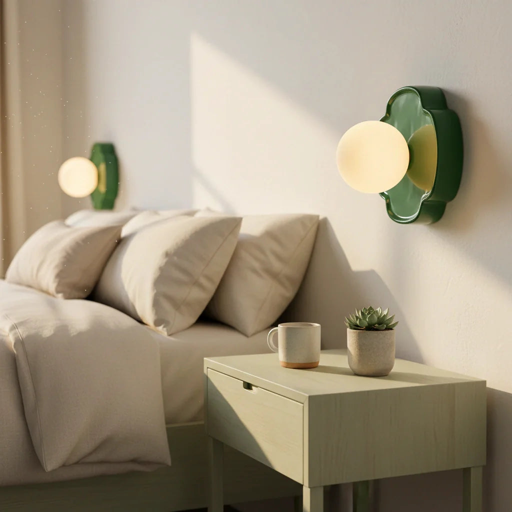 Elowen Modern Resin Orb Wall Lamp