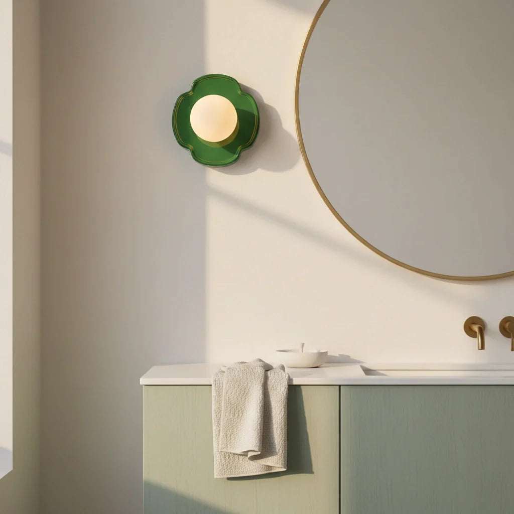 Elowen Modern Resin Orb Wall Lamp