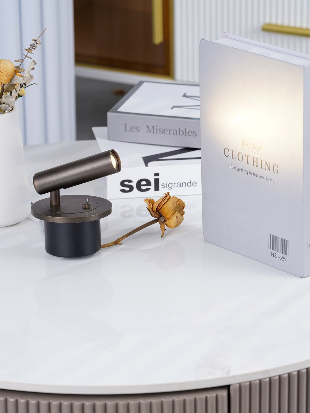 Hayley Minimalist Reading Wall Lamp