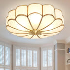 Eros Flower-Inspired Art Deco Ceiling Light