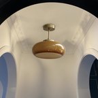 Vintage Glass Ceiling Light 1-Light