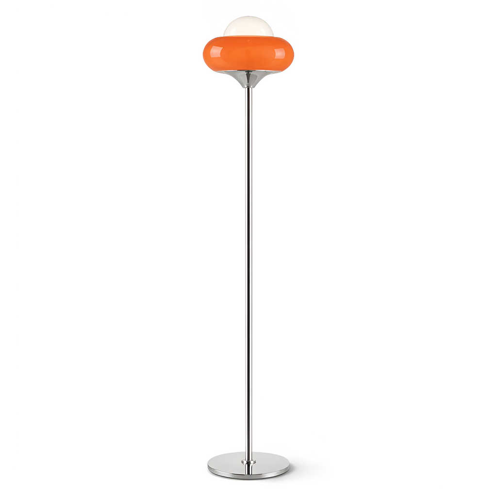 Flaminia - Vintage Egg Tart Floor Lamp
