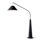 Caelum - Modern Minimalist Walnut Fishing Floor Lamp