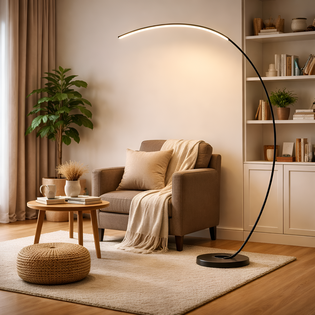 Sveva - Nordic LED Corner RGB Floor Lamp