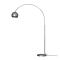 Alvise - Modern Nordic Chrome LED Floor Lamp