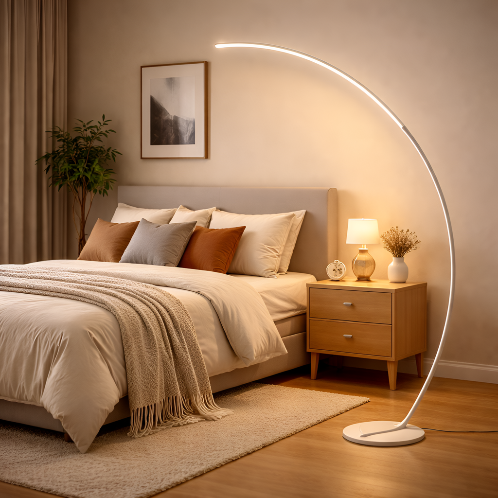 Sveva - Nordic LED Corner RGB Floor Lamp