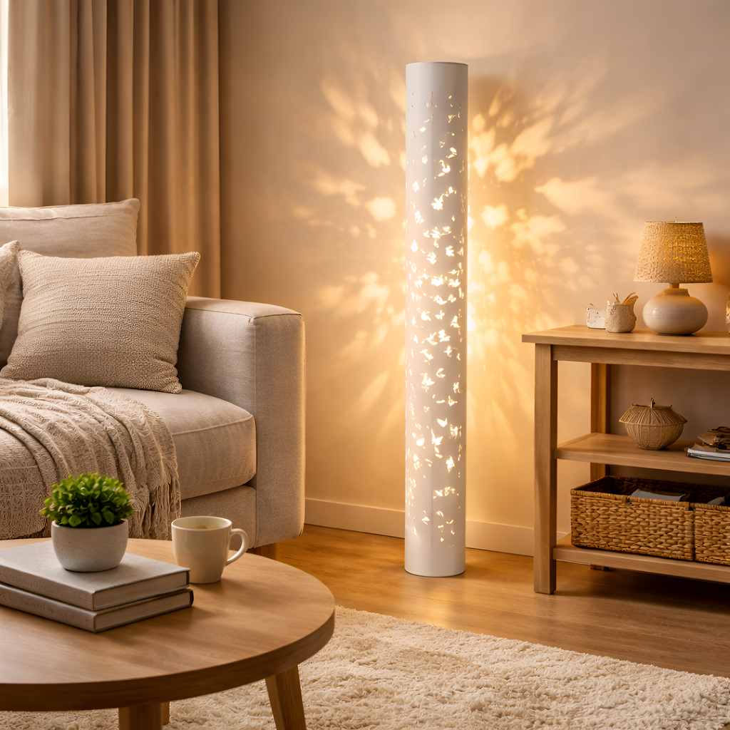 Arlo - Modern LED Floor Lamp Butterfly Design