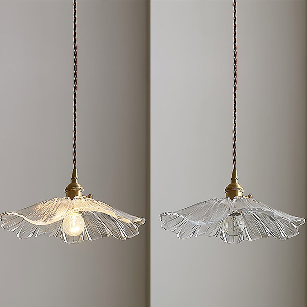Calia Flower Glass Ceiling/Pendant Light