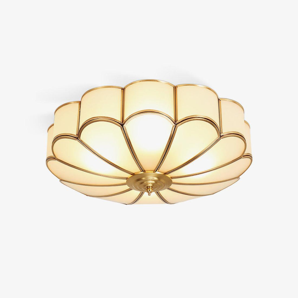 Ulira Floral Glass Ceiling Light