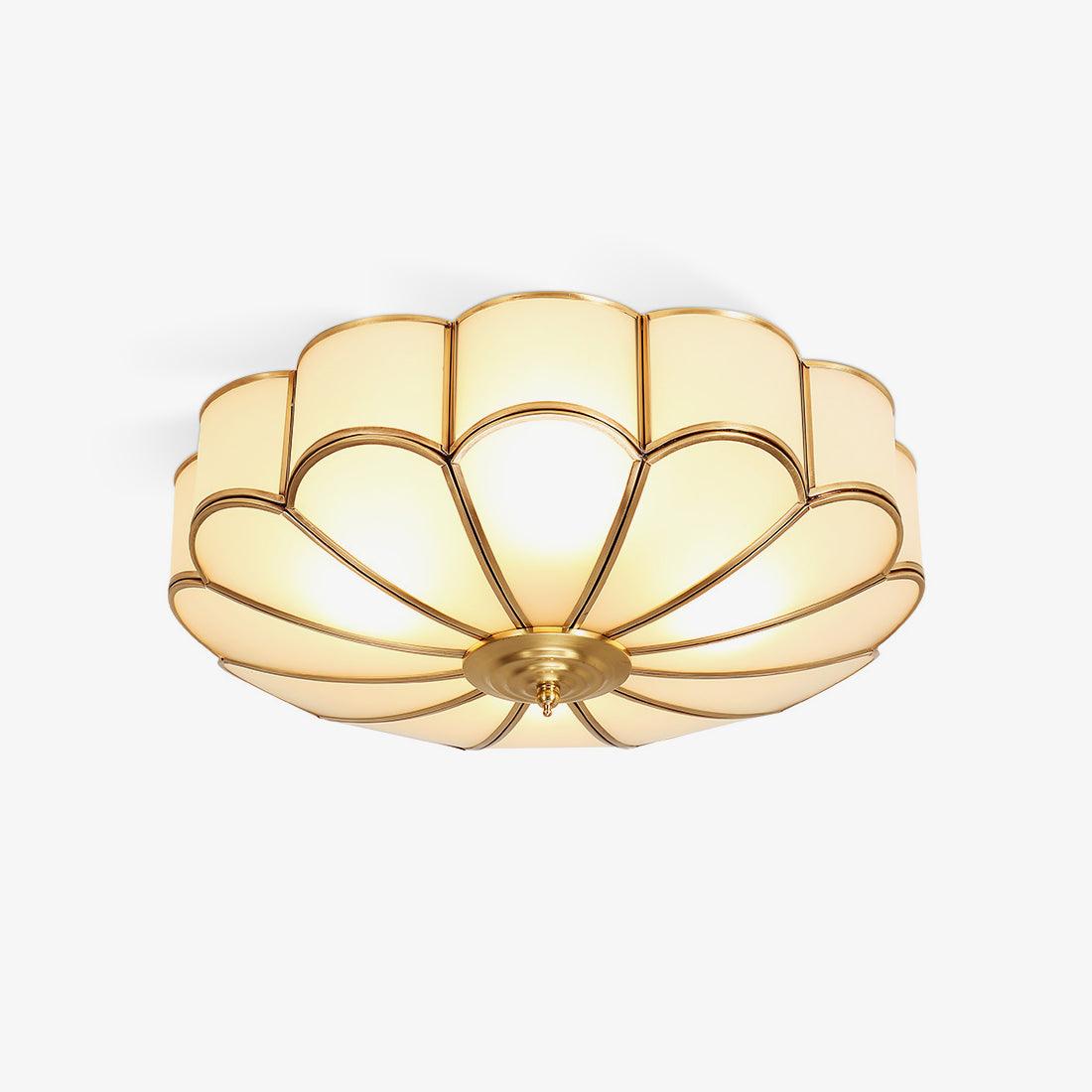 Ulira Floral Glass Ceiling Light
