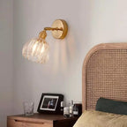 Freya Lotus Glass Wall Light