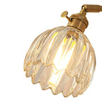 Freya Lotus Glass Wall Light