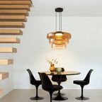 Danish Glass Bauhaus Pendant Light