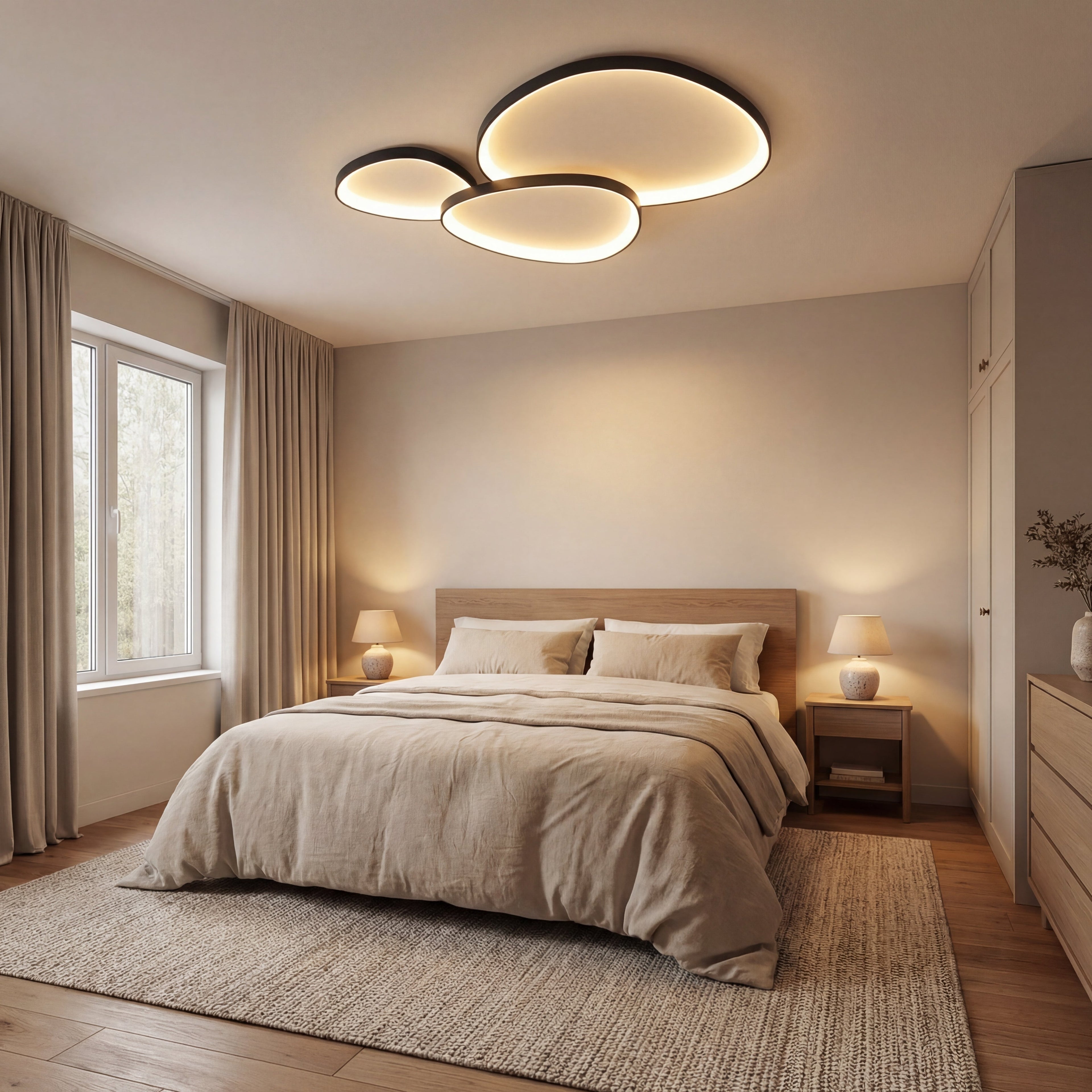 Modern Armure Ceiling Light