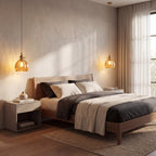 Japanese Glass Pendant Light